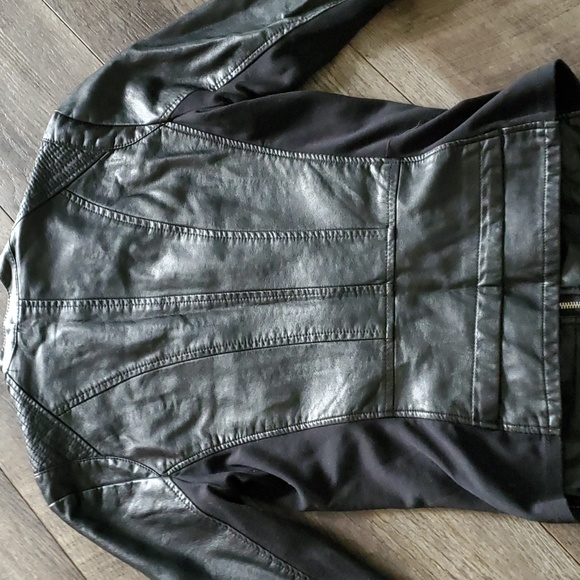 EXPRESS Faux leather jacket - Picture 8 of 11